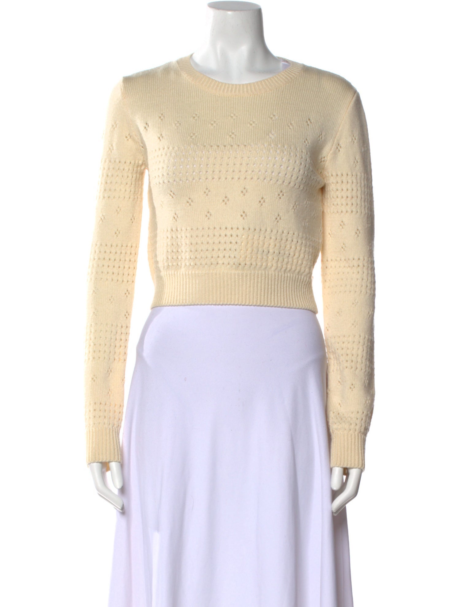 Saint Laurent Wool Crew Neck Sweater