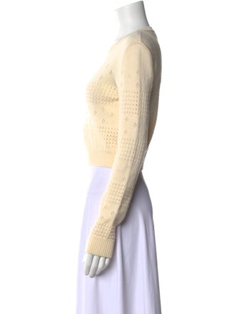 Saint Laurent Wool Crew Neck Sweater