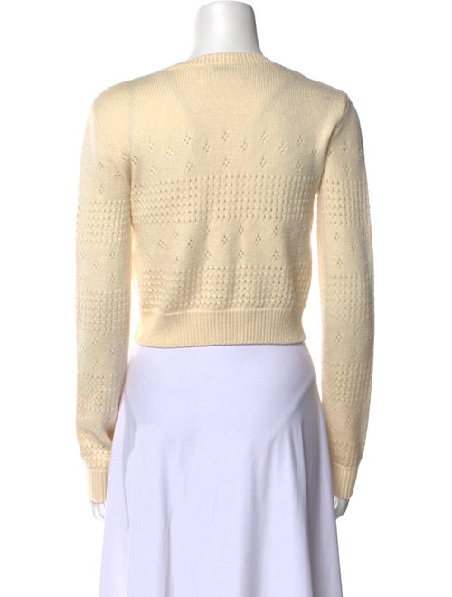 Saint Laurent Wool Crew Neck Sweater