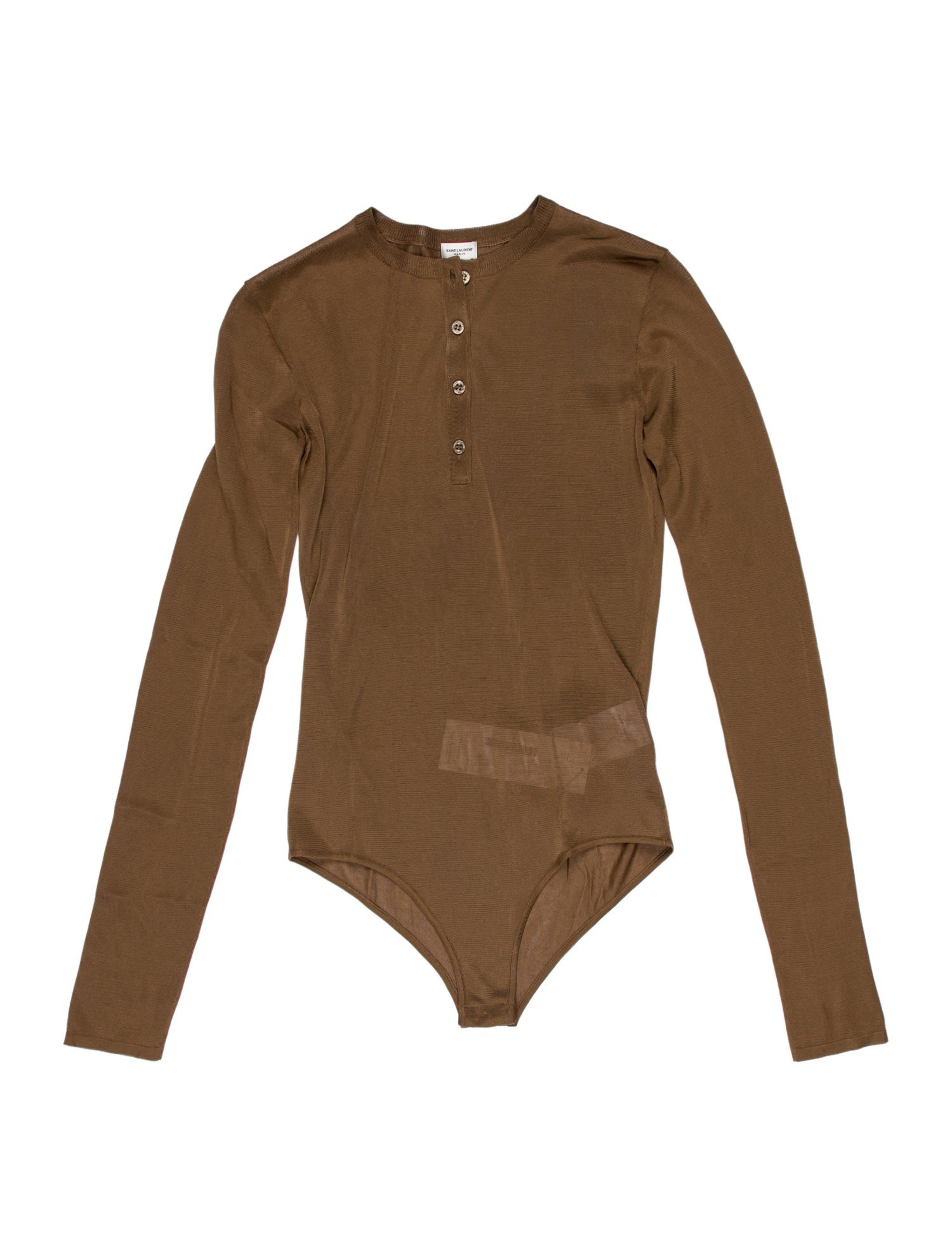 Saint Laurent 2023 Mock Neck Bodysuit w/ Tags