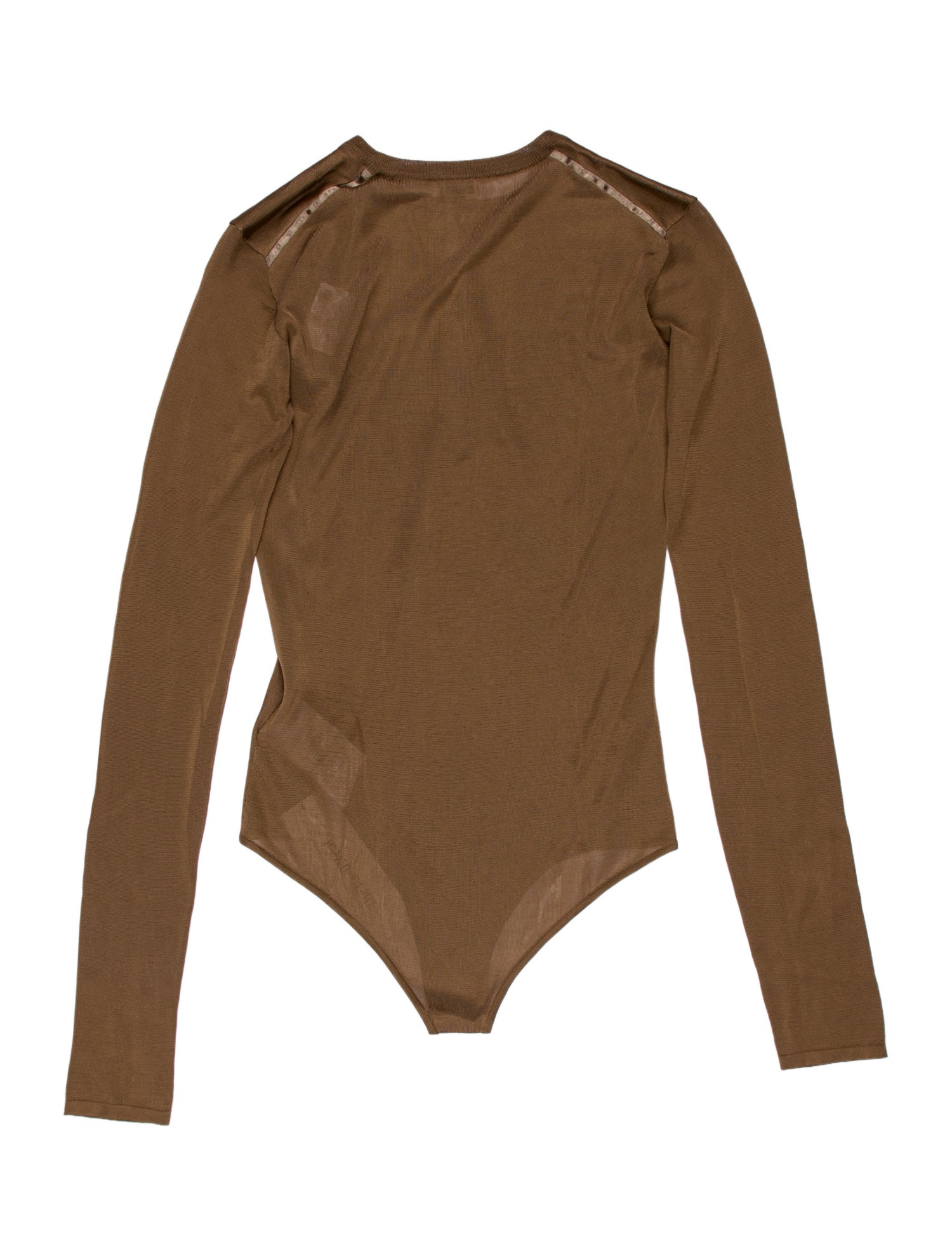 Saint Laurent 2023 Mock Neck Bodysuit w/ Tags