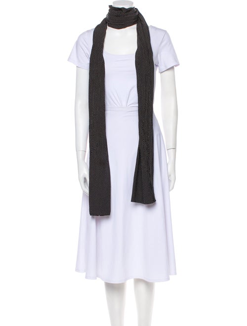 Saint Laurent Bogdan Silk Scarf