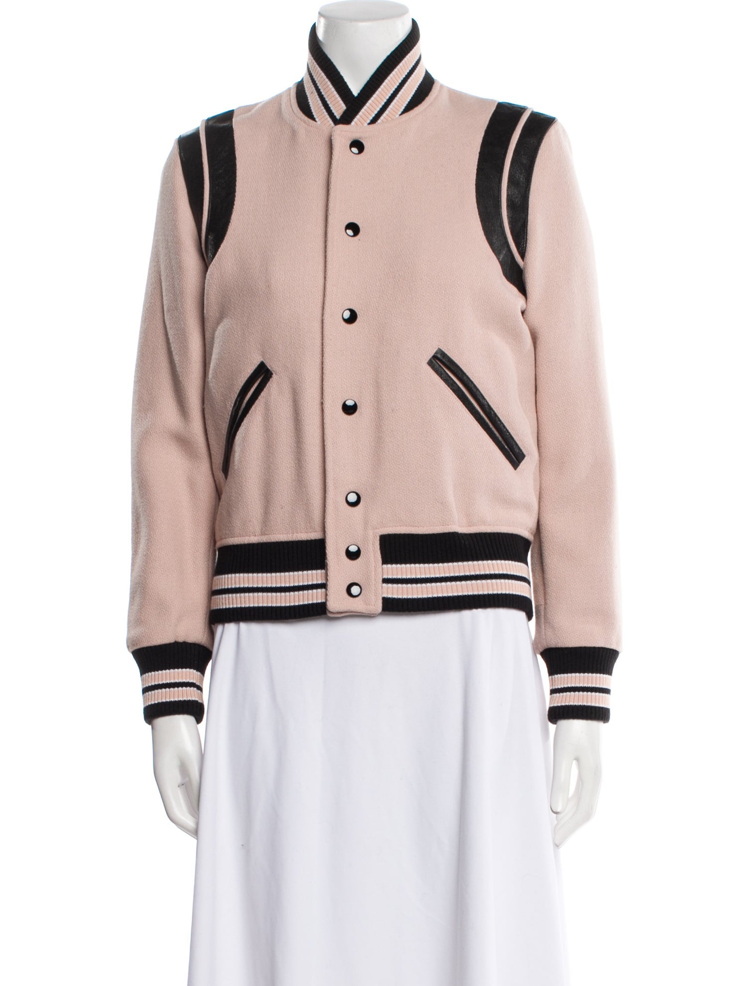 Saint Laurent 2017 Virgin Wool Bomber Jacket