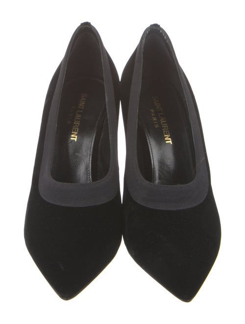 Saint Laurent Velvet Pumps