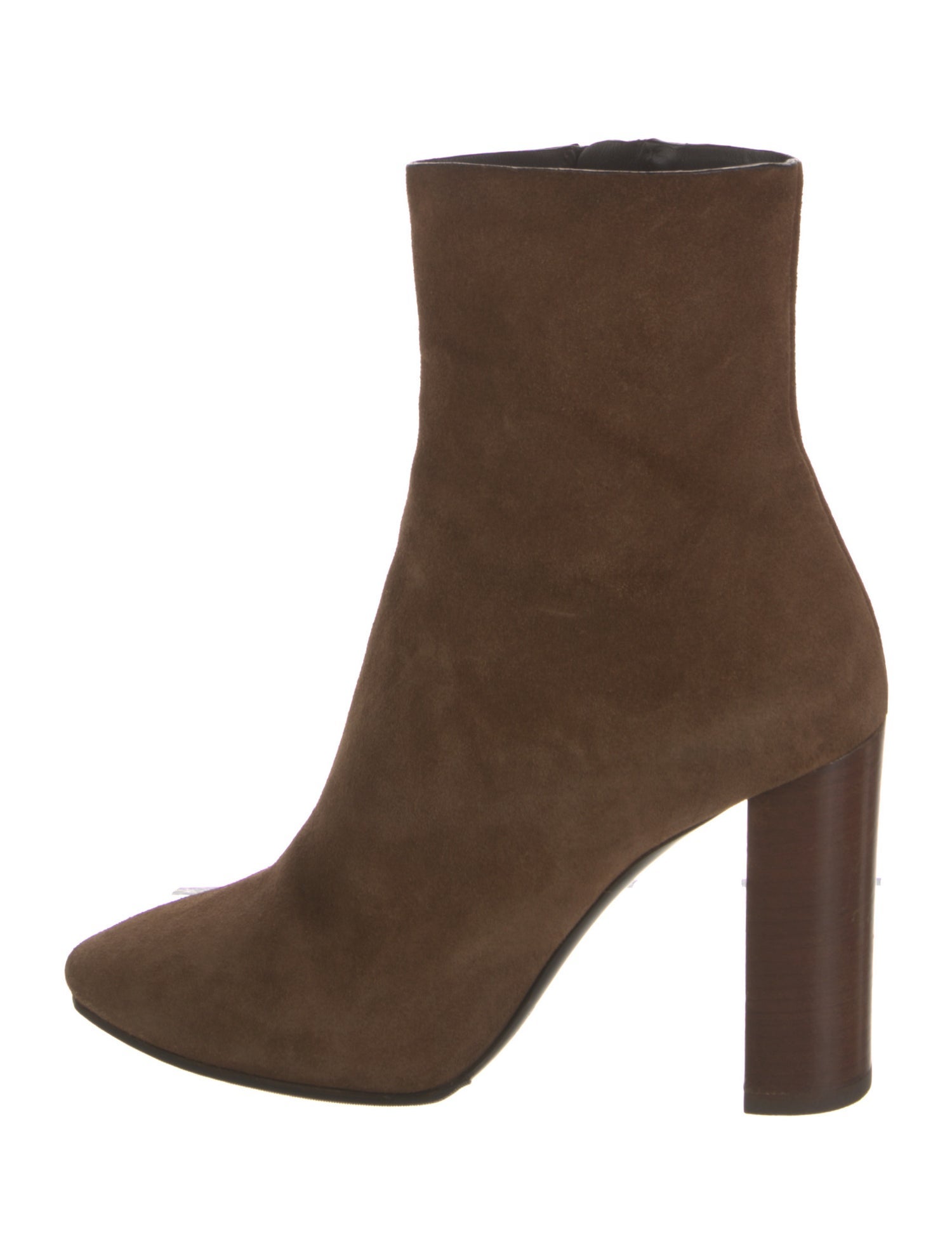 Saint Laurent Suede Tassel Accents Boots