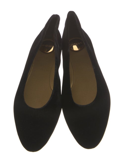 Saint Laurent Velvet Flats