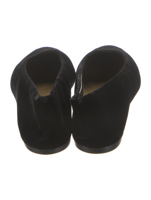 Saint Laurent Velvet Flats