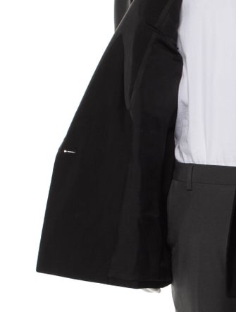 Saint Laurent 2023 Raw-Edge Trim Blazer