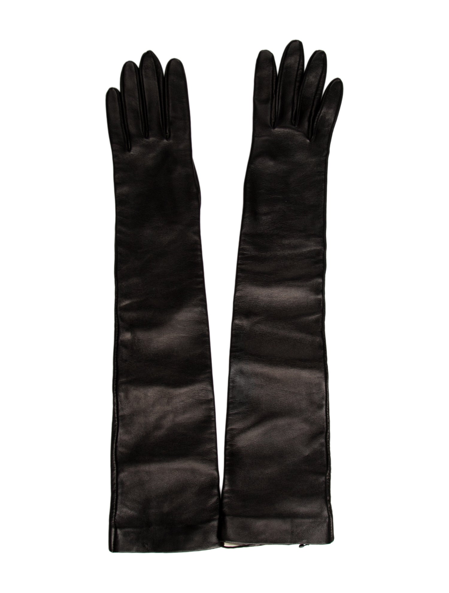 Saint Laurent Leather Gloves w/Tags