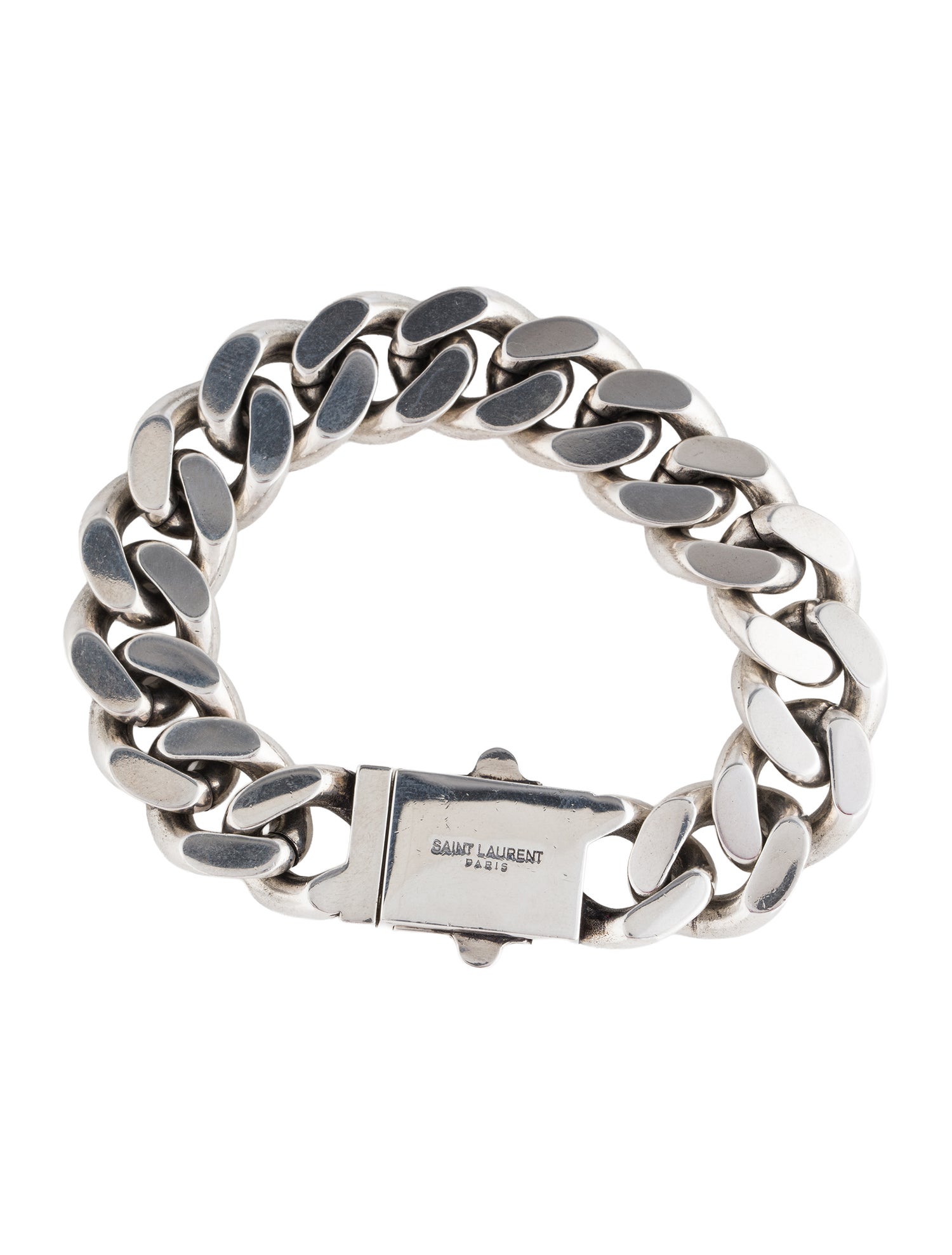 Saint Laurent Curb Chain Link Bracelet