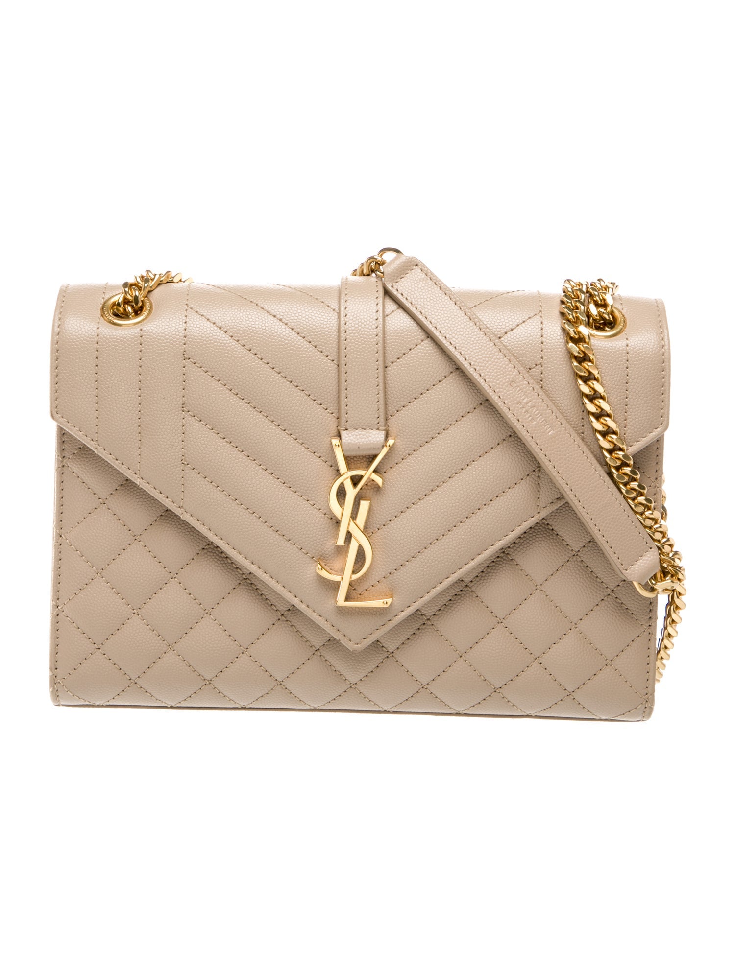 Saint Laurent Quilted Envelope Medium