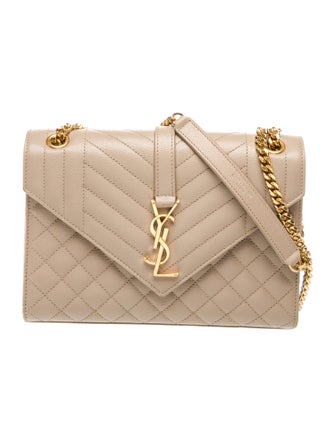 Saint Laurent Quilted Envelope Medium