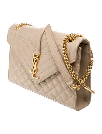 Saint Laurent Quilted Envelope Medium