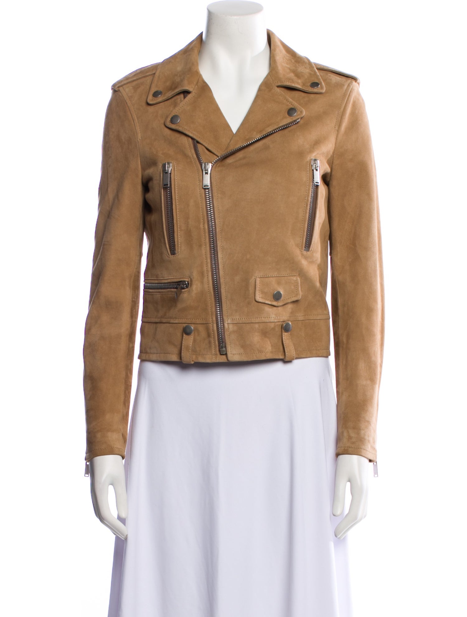 Saint Laurent Leather Biker Jacket