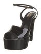 Saint Laurent Patent Leather Sandals