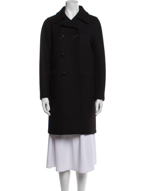 Saint Laurent Wool Peacoat