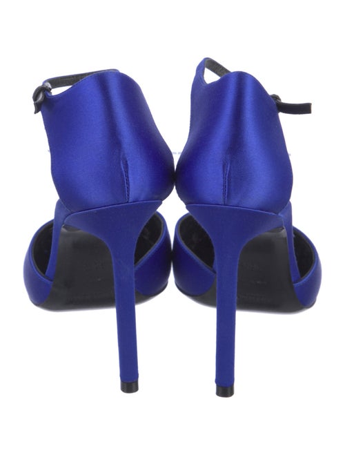 Saint Laurent Satin D'Orsay Pumps