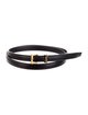 Saint Laurent Skinny Leather Belt