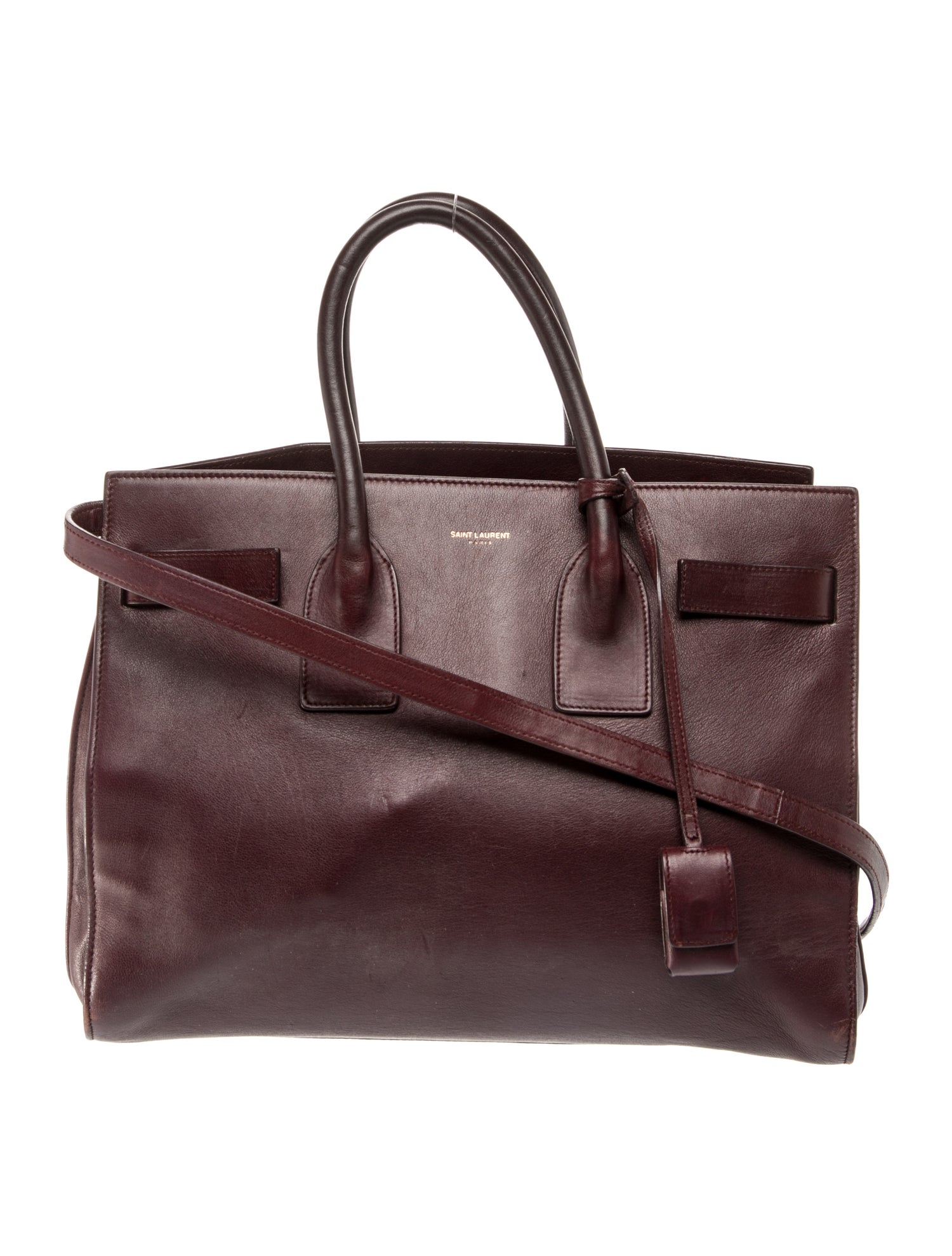 Saint Laurent Leather Sac De Jour Small