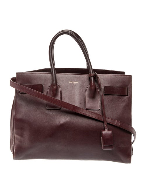 Saint Laurent Leather Sac De Jour Small