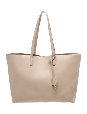 Saint Laurent Leather Tote East West