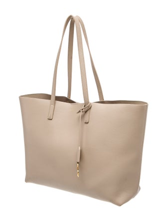 Saint Laurent Leather Tote East West