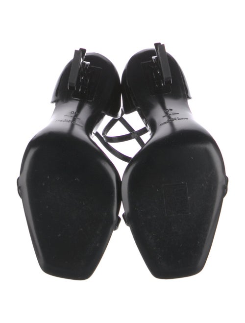 Saint Laurent Patent Leather Sandals
