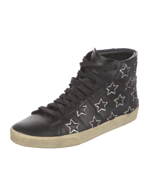 Saint Laurent Leather Sneakers