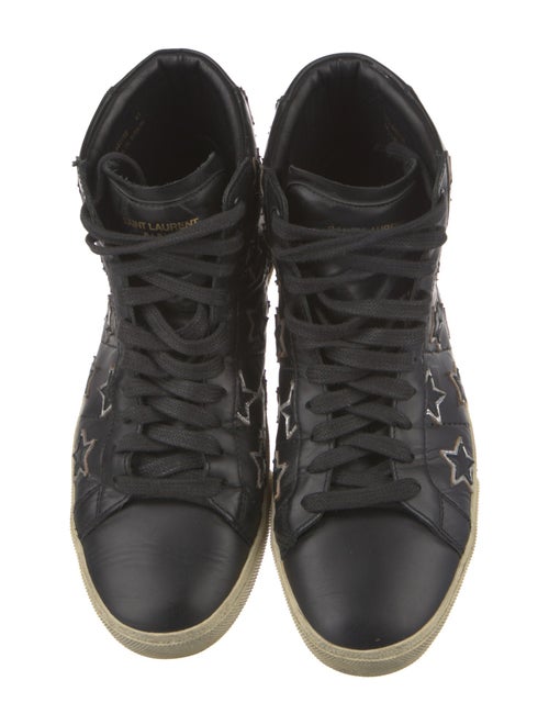 Saint Laurent Leather Sneakers