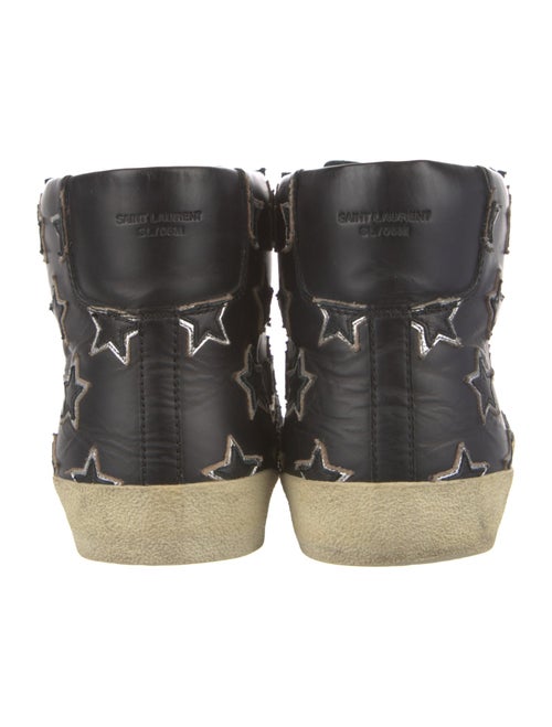 Saint Laurent Leather Sneakers
