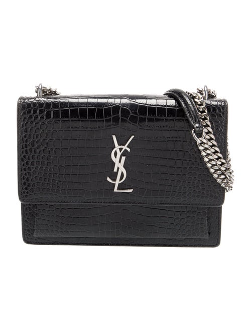 Saint Laurent Embossed Leather Sunset Medium