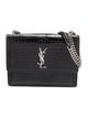 Saint Laurent Embossed Leather Sunset Medium
