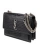 Saint Laurent Embossed Leather Sunset Medium