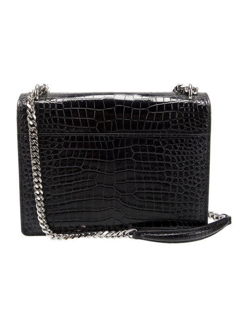 Saint Laurent Embossed Leather Sunset Medium