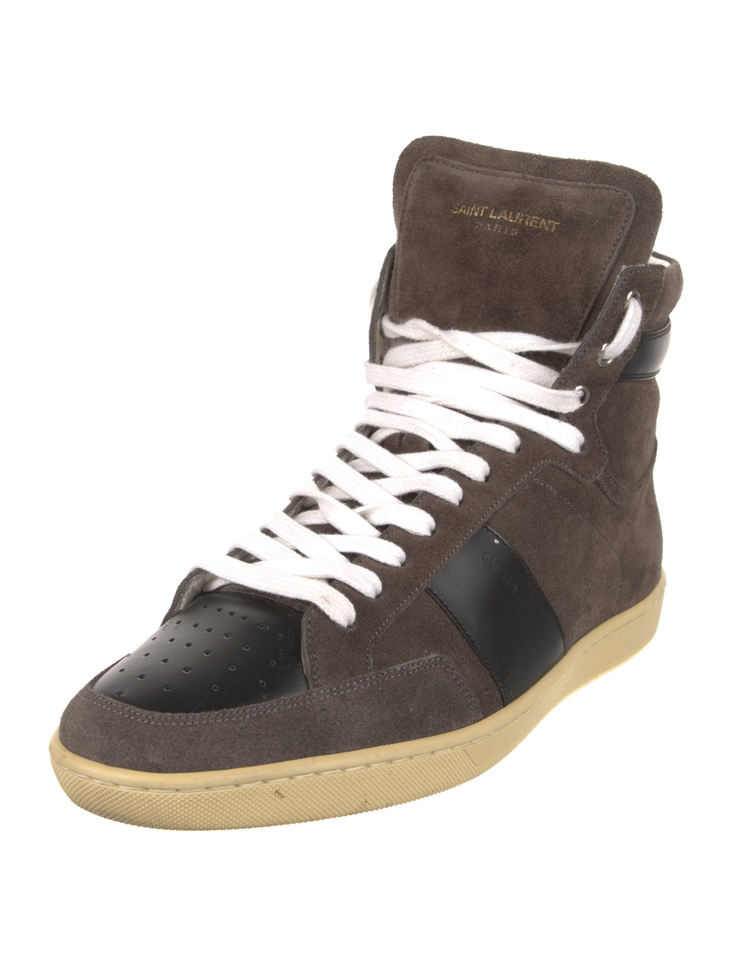 Saint Laurent Suede Sneakers