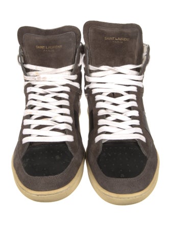 Saint Laurent Suede Sneakers