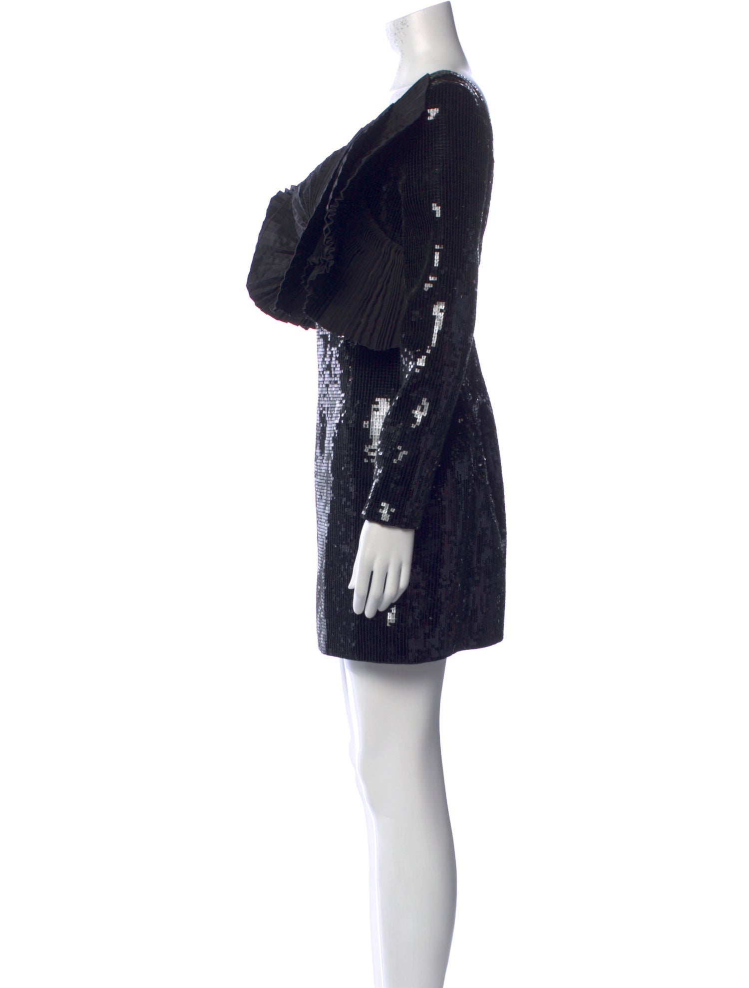 Saint Laurent Virgin Wool Mini Dress w/ Tags