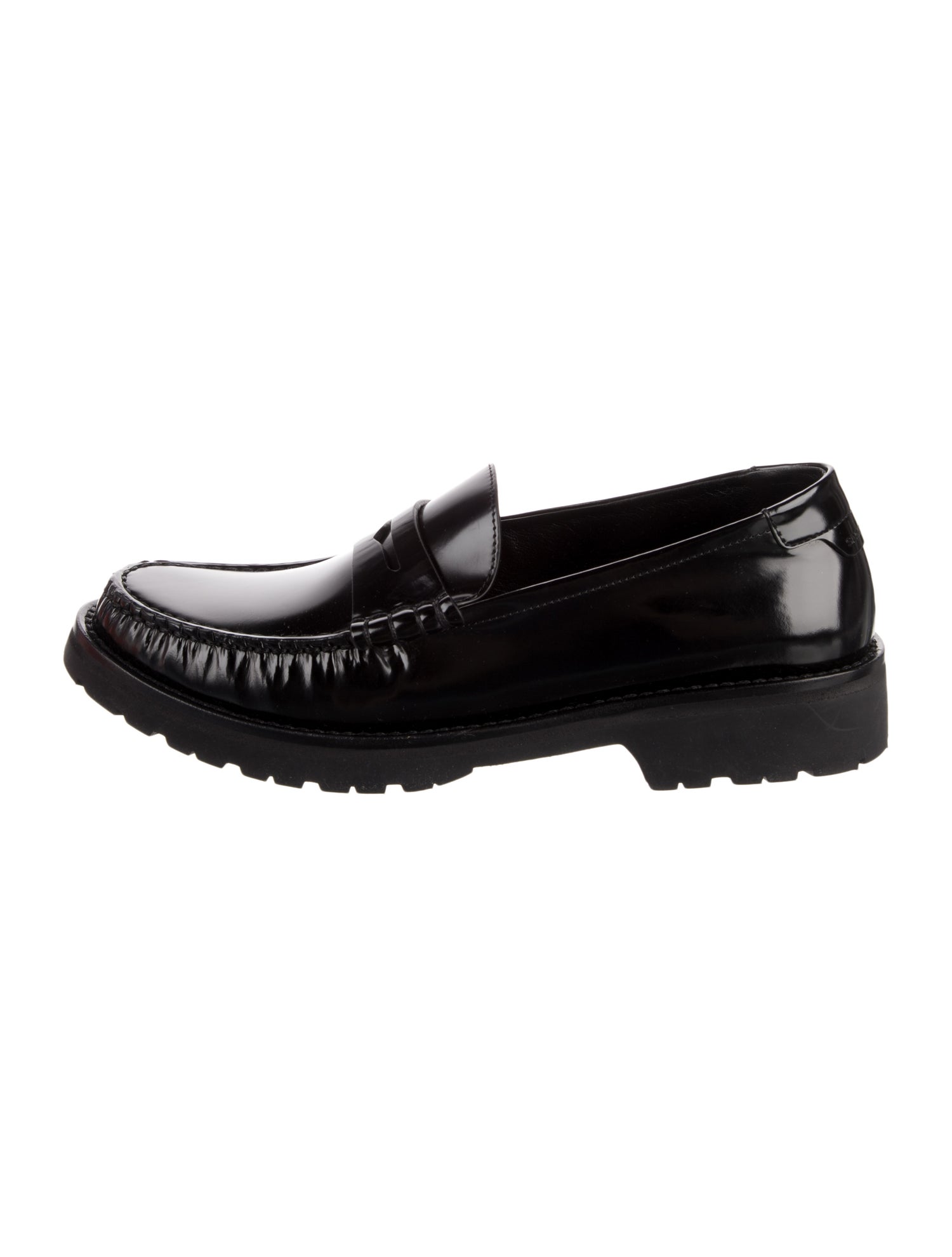 Saint Laurent Patent Leather Loafers