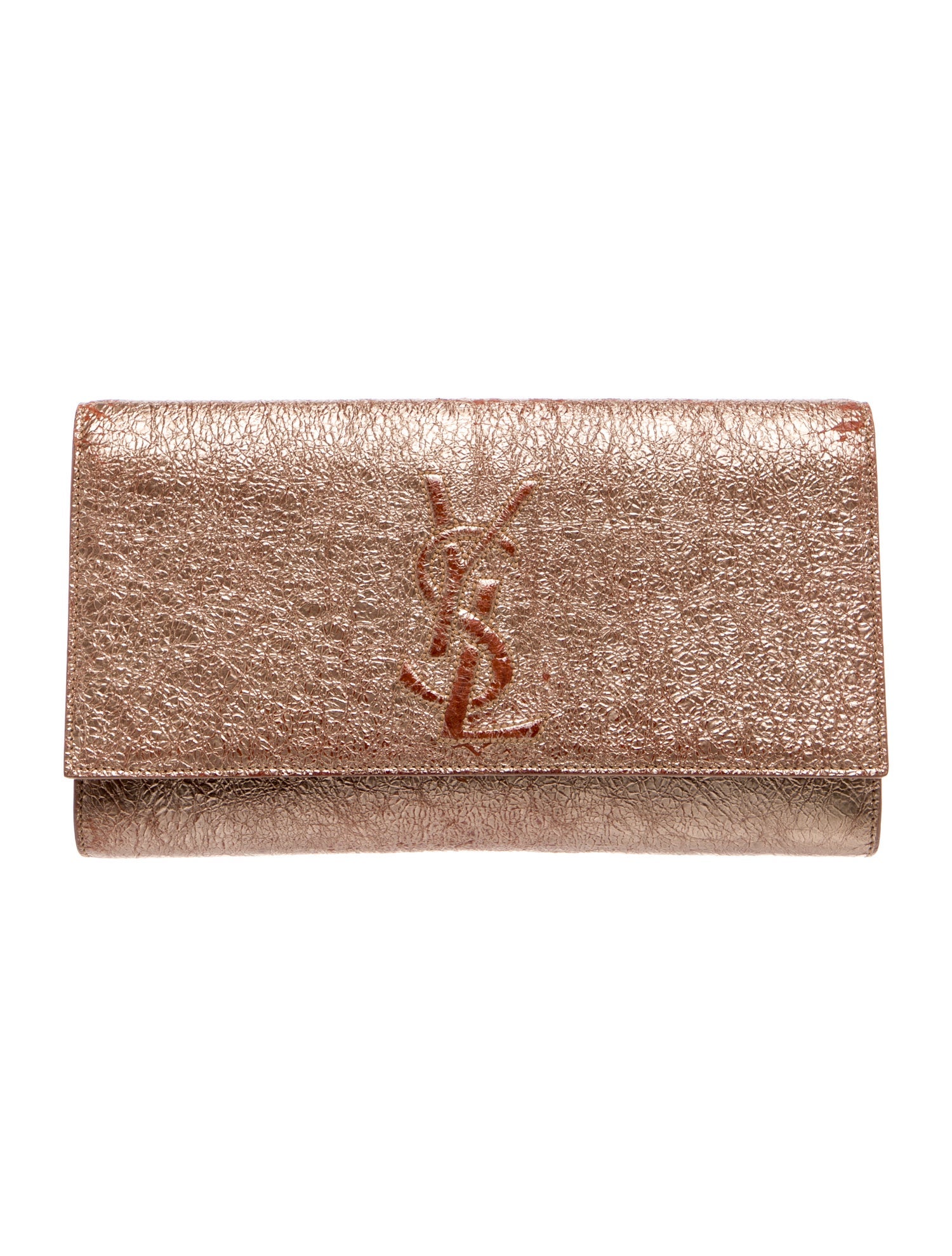 Yves Saint Laurent Leather Clutch