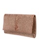 Yves Saint Laurent Leather Clutch