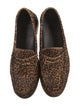 Saint Laurent Ponyhair Animal Print Loafers