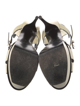 Saint Laurent Patent Leather T-Strap Pumps