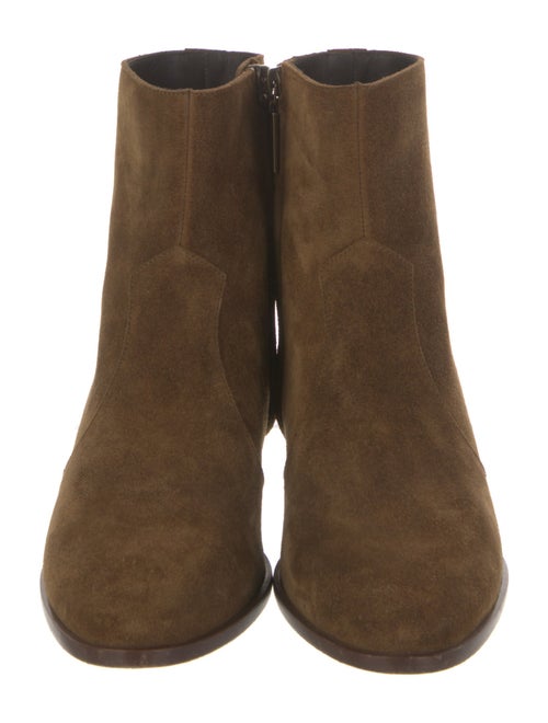 Saint Laurent Suede Sock Boots