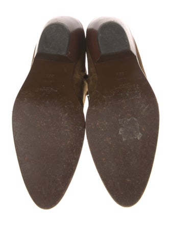 Saint Laurent Suede Sock Boots