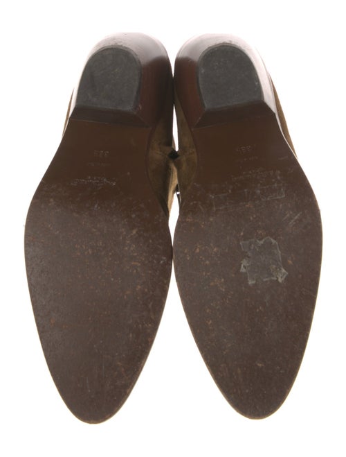 Saint Laurent Suede Sock Boots