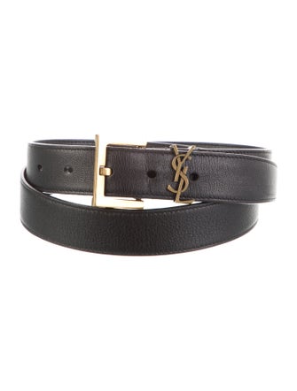 Saint Laurent Leather Belt
