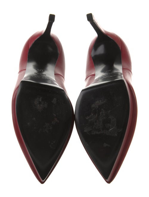 Saint Laurent Leather Colorblock Pattern Chelsea Boots