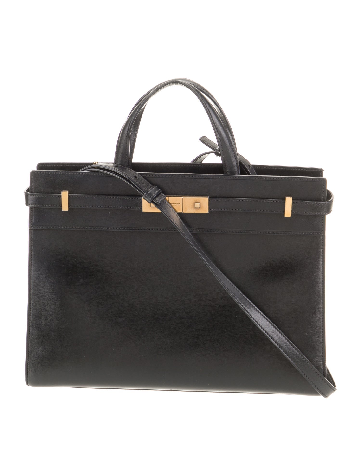 Saint Laurent Leather Top Handle Bag