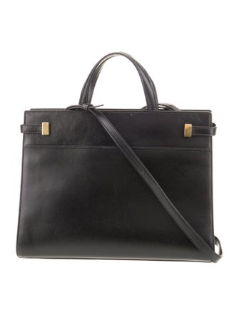 Saint Laurent Leather Top Handle Bag