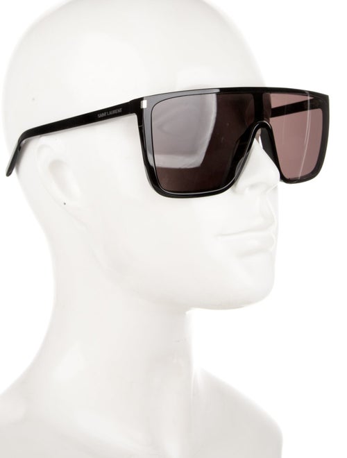 Saint Laurent Shield Tinted Sunglasses